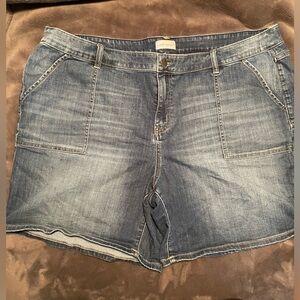 Lane Bryant Demin shorts